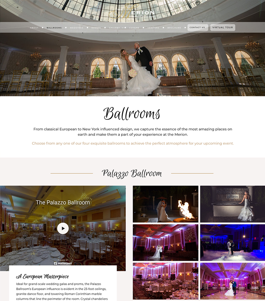 The Merion Web Design